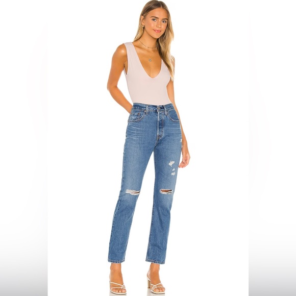 Levi’s 501® ORIGINAL FIT WOMEN'S JEANS - Picture 4 of 9